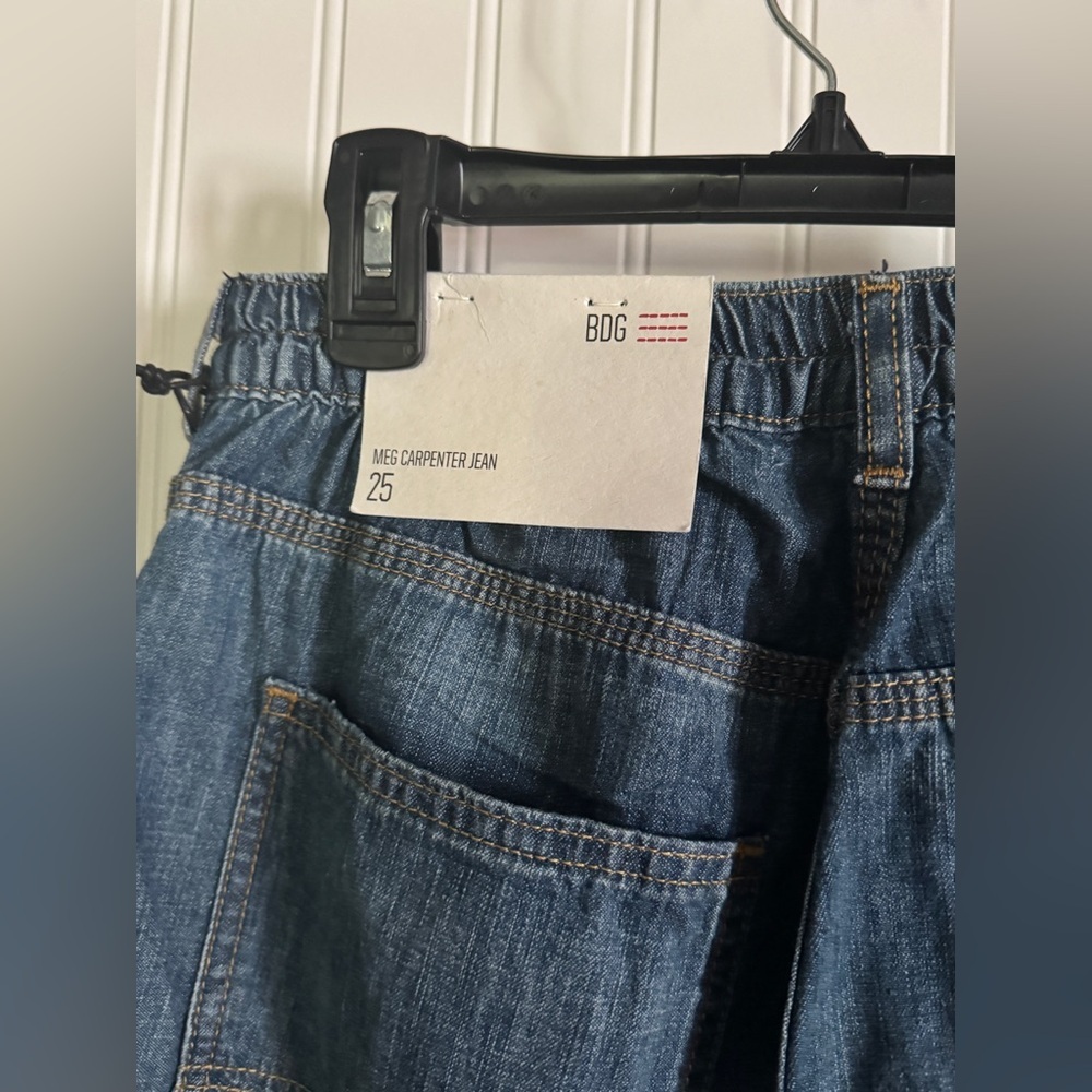 BDG | URBAN OUTFITTERS NWT Meg Carpenter Jeans cropped wide leg SZ 25 - Picture 8 of 8